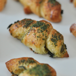 Spinach Fetta Croissants
